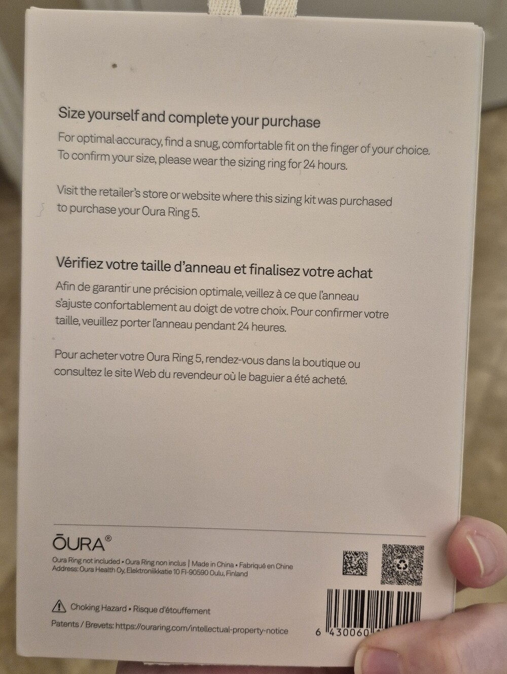 Oura Ring 5 Sizing Kit - Picture 4 of 4